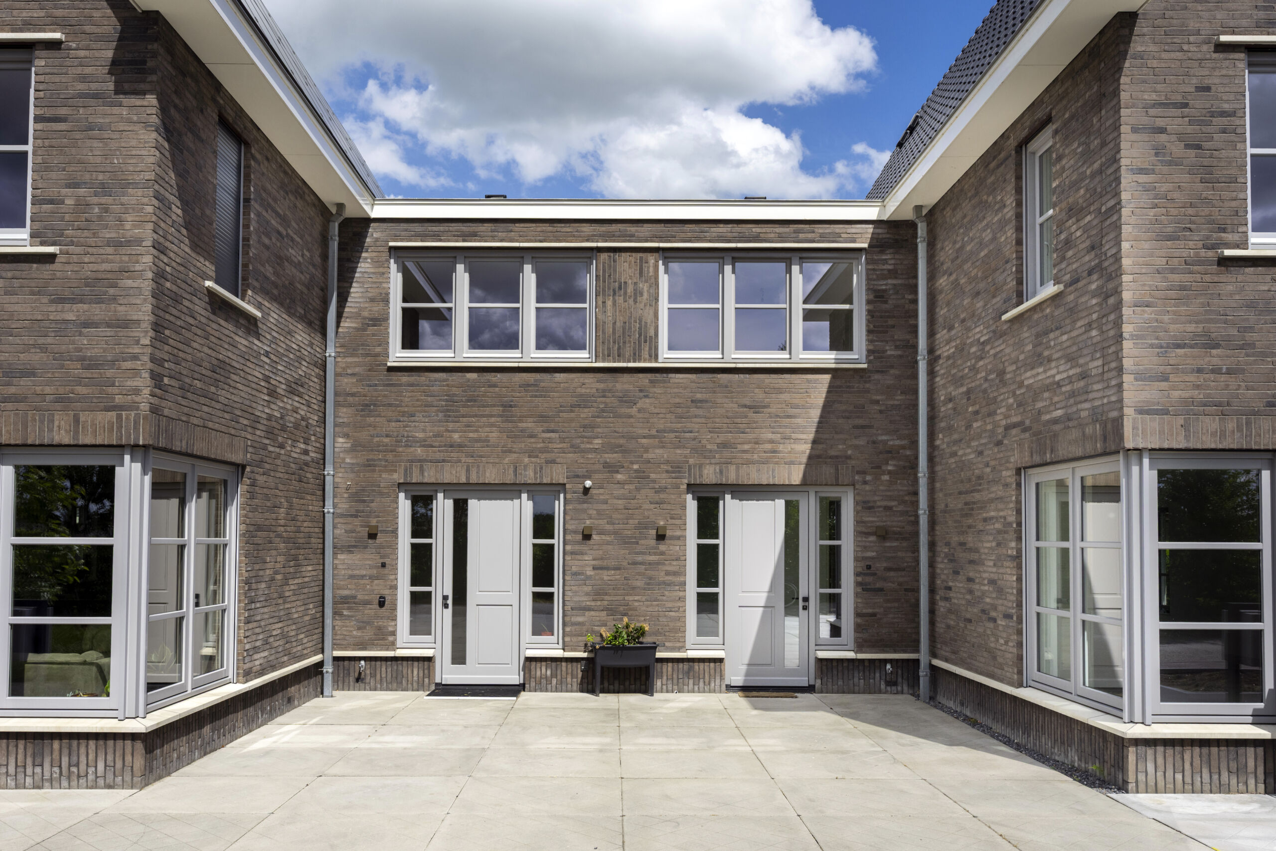 Entree Oudewater HoornKley Entree nieuwbouw twee onder een kap woning in Oudewater