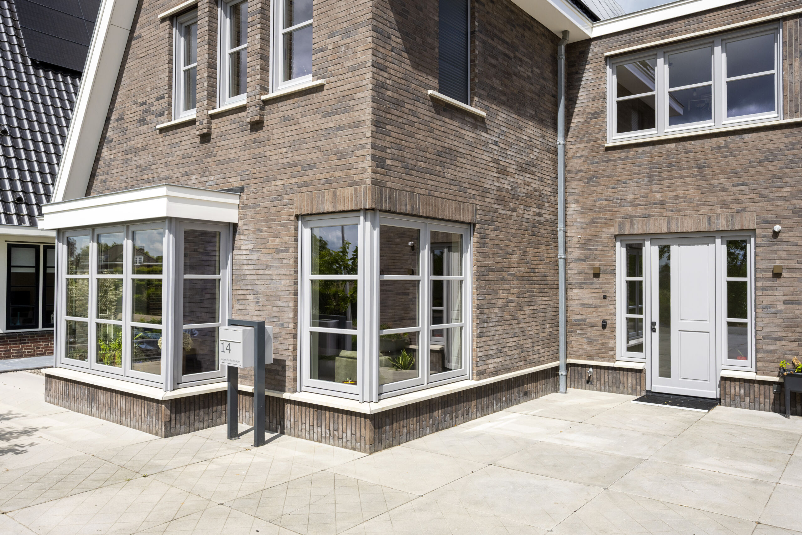 Erker Oudewater Erker bij nieuwbouw twee onder een kap woning in Oudewater